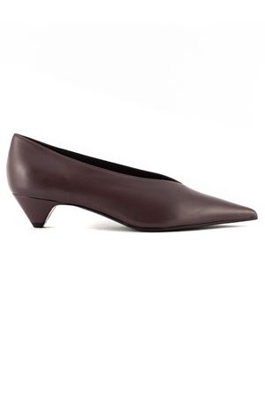 Dècolletè in pelle bordeaux LELLA BALDI | LE2690SBORDO